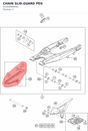 Diagram preview: CHAIN SLID.GUARD PDS (51504066000)