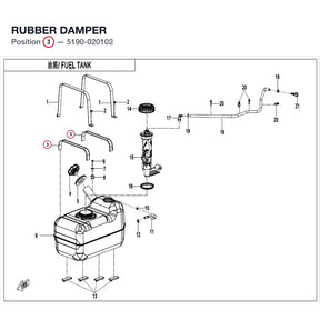 RUBBER DAMPER product image