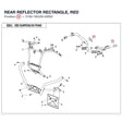 REAR REFLECTOR product image