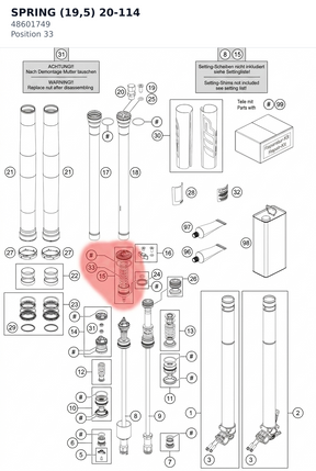 Diagram preview: SPRING (19,5) 20-114 (48601749)