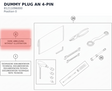 Diagram preview: DUMMY PLUG AN 4-PIN (81211096000)