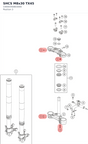 Diagram preview: SHCS M8x30 TX45 (C0000350803000)