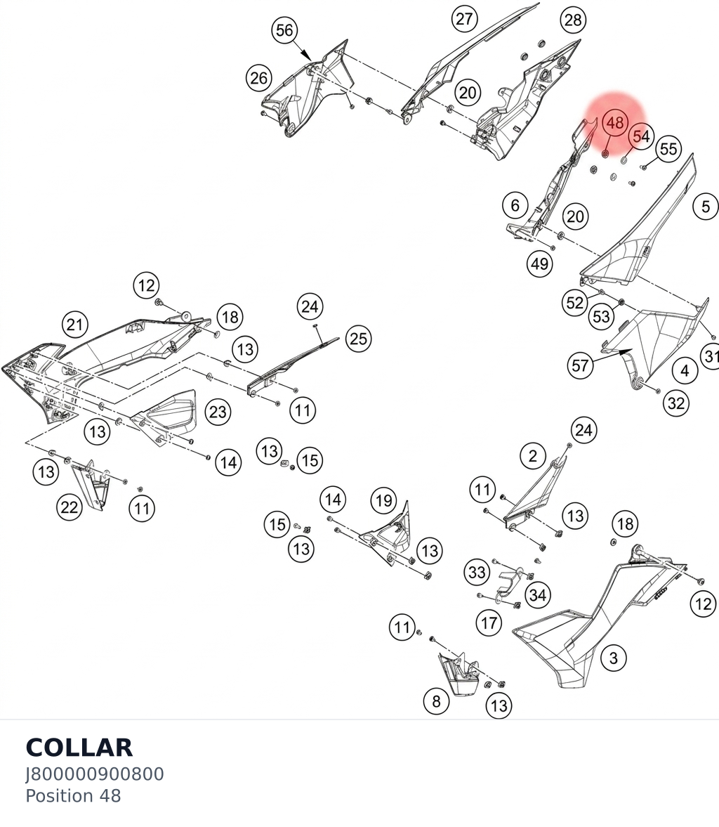 Diagram preview: COLLAR (J800000900800)