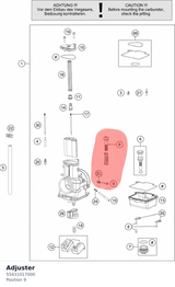 Diagram preview: Adjuster (55431017000)