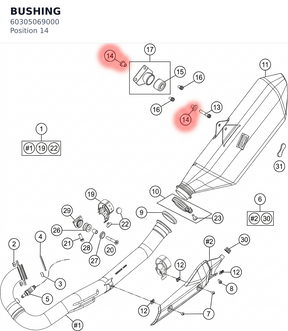Diagram preview: BUSHING (60305069000)