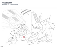 TAILLIGHT 52510331A diagram position