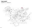 TAILLIGHT 52540101A diagram position