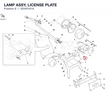 LAMP ASSY, LICENSE PLATE