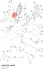 Diagram preview: POSITION LIGHT (76414004000)