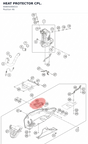 Diagram preview: HEAT PROTECTOR CPL. (90805090033)