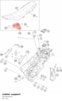 Diagram preview: rubber support (28503002010)