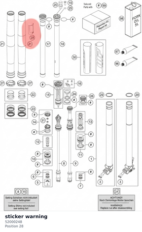 Diagram preview: sticker  warning (52000248)