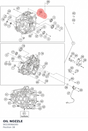 Diagram preview: OIL NOZZLE (90230066300)