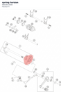 Diagram preview: spring torsion (96034014000)
