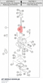 Diagram preview: JET NEEDLE KEIHIN JJG (72531034300)