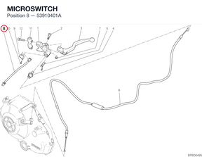 MICROSWITCH 53910401A diagram position