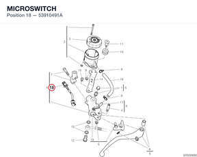 MICROSWITCH 53910491A diagram position