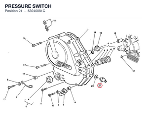 PRESSURE SWITCH 53940081C diagram position
