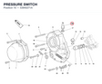 PRESSURE SWITCH 53940271A diagram position