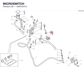 MICROSWITCH 53941041A diagram position