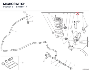 MICROSWITCH 53941111A diagram position