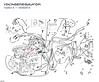 VOLTAGE REGULATOR 54040261A diagram position