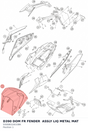 Diagram preview: D390 DOM FR FENDER  ASSLY LIQ METAL MAT (93008010033BK)