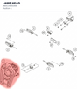 Diagram preview: LAMP HEAD (A60114001000)