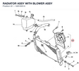 RADIATOR ASSY WITH BLOWER ASSY