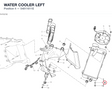 WATER COOLER LEFT 54811611E diagram position