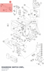 Diagram preview: ROADBOOK SWITCH CMPL. (76712075044)