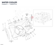 WATER COOLER 54840701A diagram position