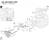 OIL DELIVERY PIPE