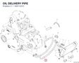 OIL DELIVERY PIPE 54911441C diagram position