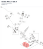 Diagram preview: Screw M6x25 10.9 (C0000250602500S)