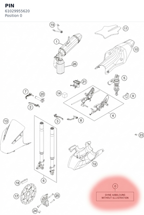 Diagram preview: PIN (61029955620)