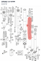 Diagram preview: SPRING 5,0 N/MM (91410030S)