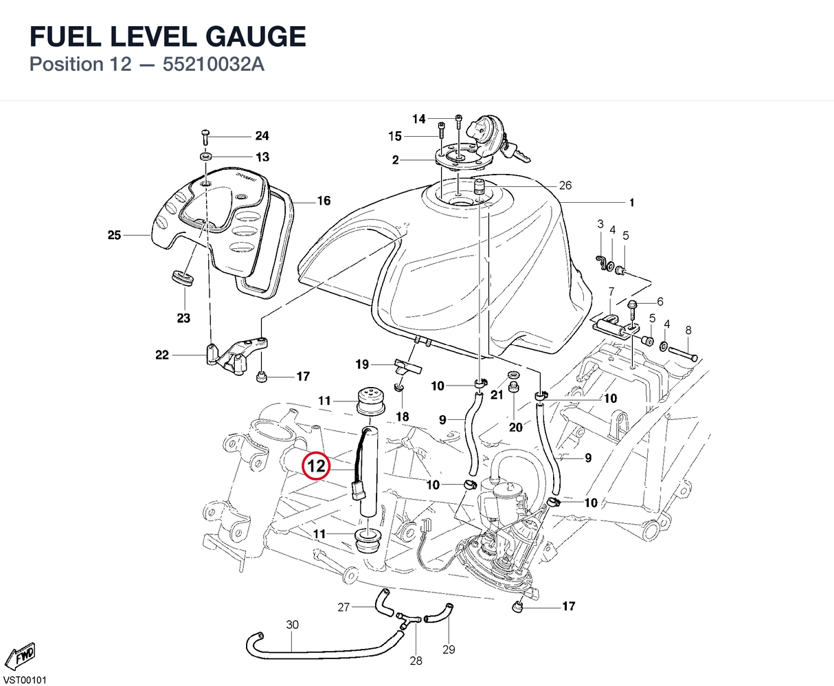 FUEL LEVEL GAUGE