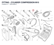 FITTING - CYLINDER COMPRESSION M10