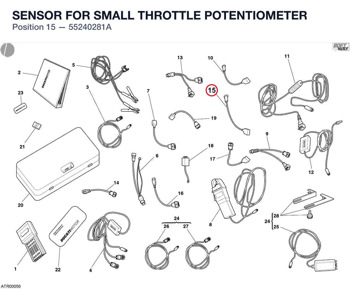 SENSOR FOR SMALL THROTTLE POTENTIOMETER