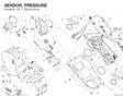 SENSOR, PRESSURE 55241441A diagram position
