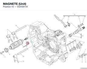 MAGNETE (Unit) 55243911A diagram position