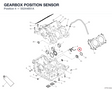 GEARBOX POSITION SENSOR 55244851A diagram position