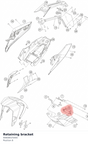 Diagram preview: Retaining bracket (90608025000)