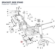 BRACKET, SIDE STAND