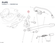 PLATE 55620631AA diagram position