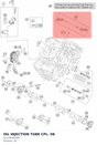 Diagram preview: OIL INJECTION TUBE CPL.     08 (61230065000)