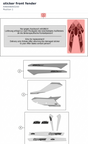 Diagram preview: sticker front fender (A46008093200)
