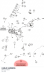 Diagram preview: CABLE HARNESS (A60111176010)