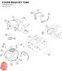 Diagram preview: COVER BRACKET TANK (94508062000)